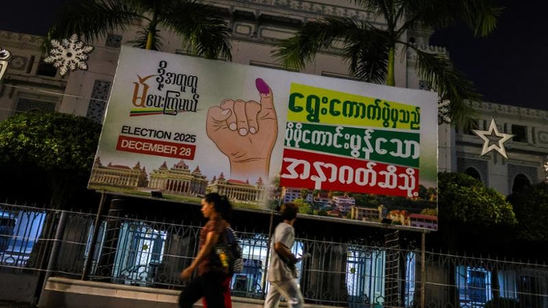 Le elezioni a pezzetti della giunta del Myanmar 1