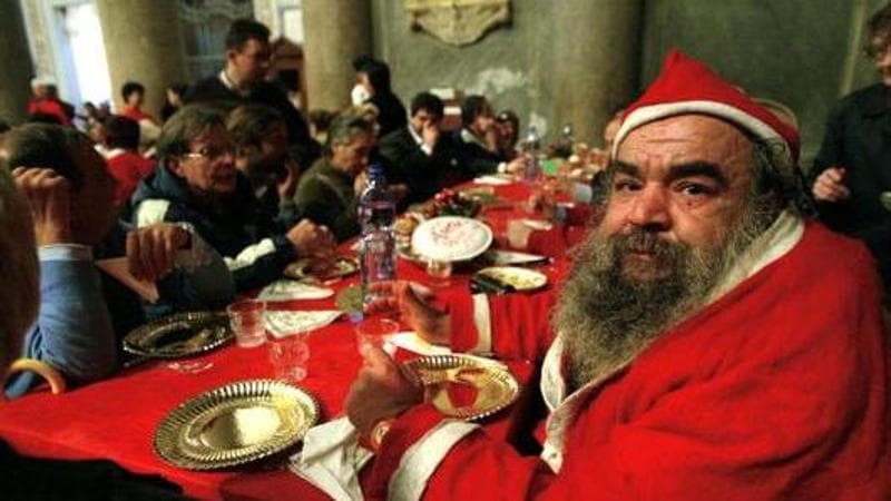 Natale: in Italia 80 mila poveri alla tavola di Sant’ Egidio 1