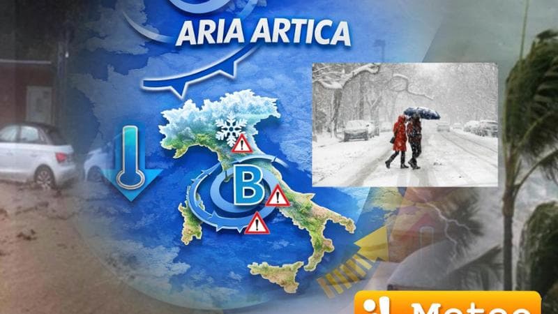 Previsioni meteo, Befana “bianca” su alcune regioni, forti piogge e allerta meteo al Centro-Sud 1