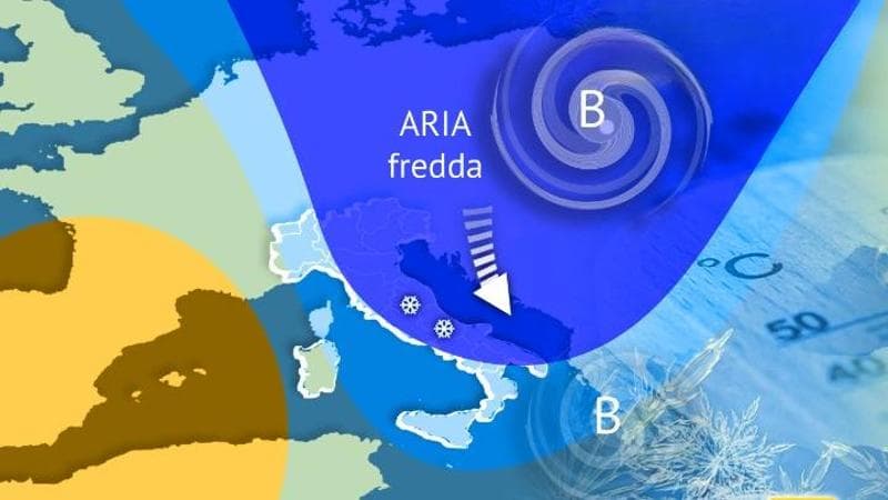 Previsioni meteo, ultime precipitazioni con neve in collina poi arriva l’alta pressione 1